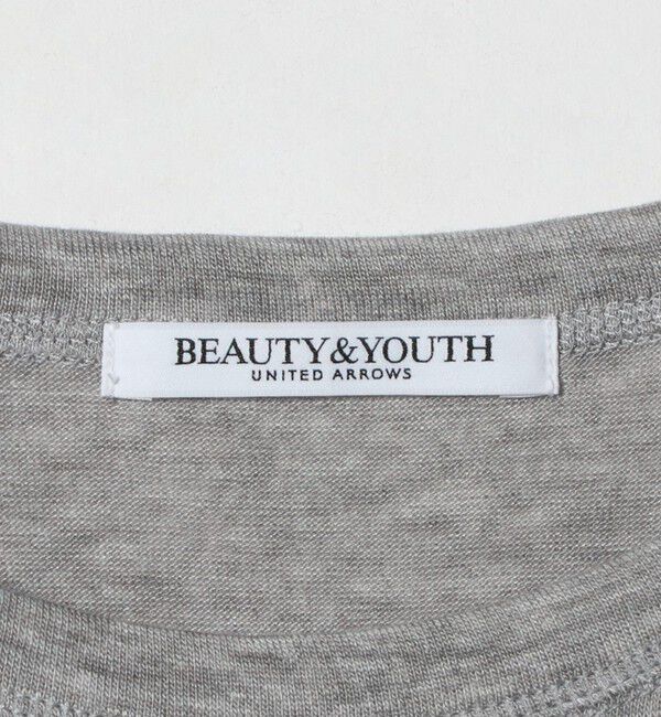 BEAUTY&YOUTH UNITED ARROWS「セルロースブレンド クルーネックカットソー」|Tシャツ・カットソー|