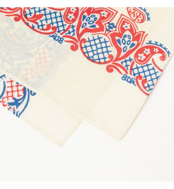 BEAMSBOY「BEAMS BOY / イレギュラー カット バンダナ」|ハンカチ|