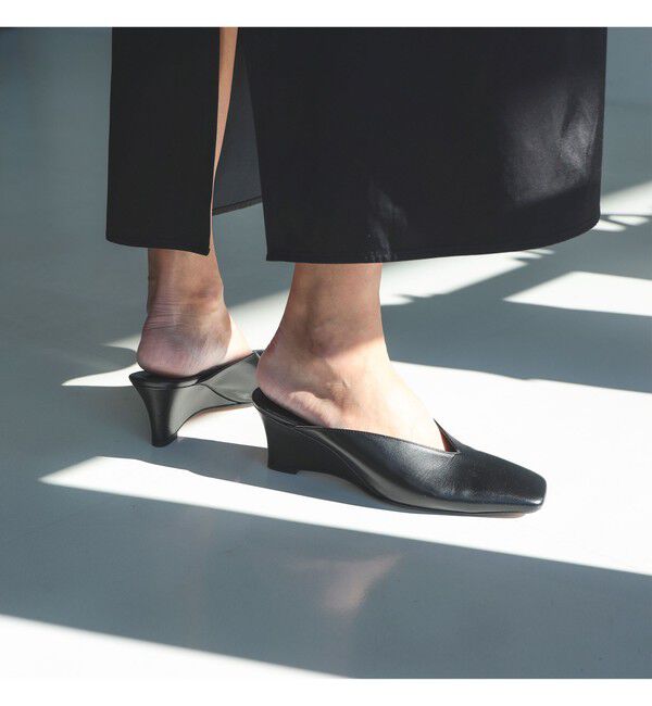 Demi-Luxe BEAMS 「レザーミュール .M」|パンプス|