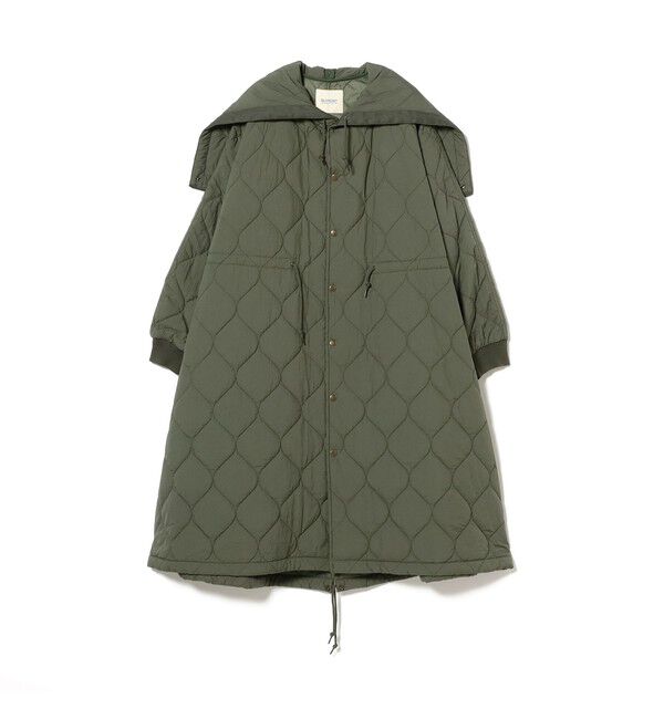 BEAMSBOY「ナイロン キルティング フード コート」|ダッフルコート|