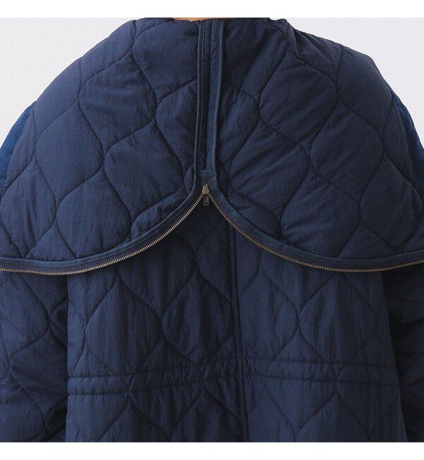 BEAMSBOY「ナイロン キルティング フード コート」|ダッフルコート|