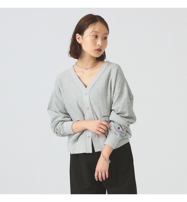 Ray BEAMS 「【別注】Champion / リバースウィーブ(R) カーディガン」|スウェット・ジャージ|O.GREY