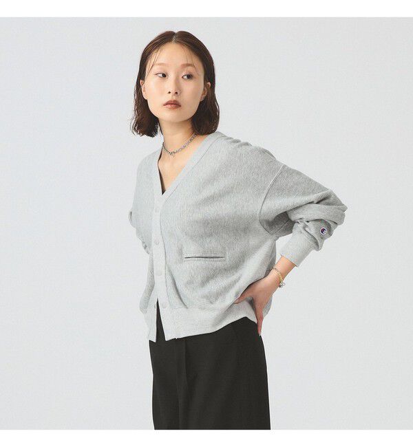 Ray BEAMS 「【別注】Champion / リバースウィーブ(R) カーディガン」|スウェット・ジャージ|