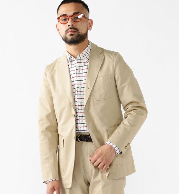 BEAMS PLUS「BEAMS PLUS / コットンツイル 3ボタン ジャケット」|その他|