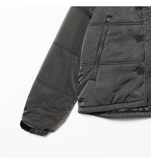 BEAMS「ガーメントダイ N-2B ジャケット」|ブルゾン・スタジャン|