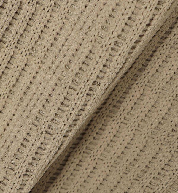 SHIPS「SHIPS: クォーター ゲージ ハイジップ スタンドブルゾン カーディガン」|カーディガン|