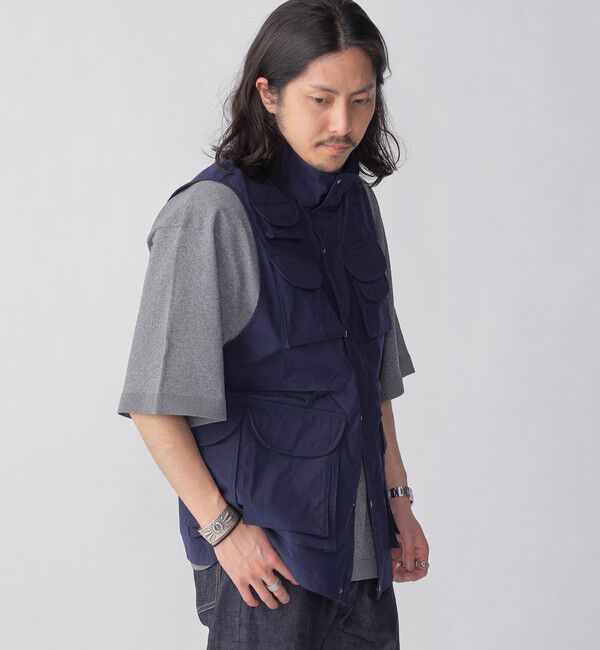 SHIPS「【SHIPS別注】+phenix:〈撥水〉ユーティリティーベスト (セットアップ対応)」|ダウンベスト・ベスト|