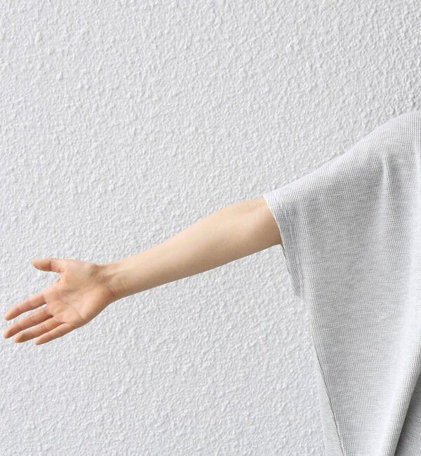 SHIPS any「【WEB限定】SHIPS any:〈洗濯機可能〉ワッフル ワイド TEE」|Tシャツ・カットソー|