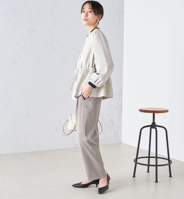 SHIPS for women「〈手洗い可能〉強撚 へビー ツイル ストレート パンツ 24SS ◇」|その他|