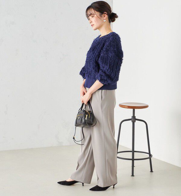 SHIPS for women「〈手洗い可能〉強撚 へビー ツイル ストレート パンツ 24SS ◇」|その他|