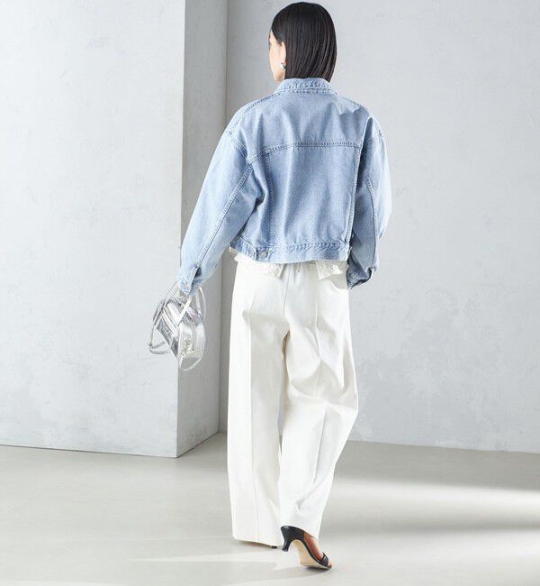 SHIPS for women「〈洗濯機可能〉クロップド デニム ジャケット 24SS ◇」|その他|