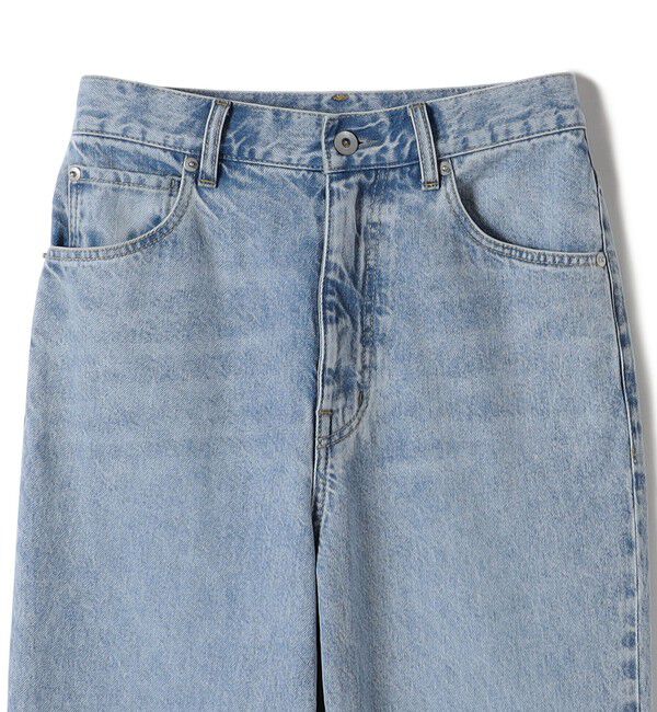 SHIPS for women「〈洗濯機可能〉ストレート フィット デニム パンツ」|デニム|