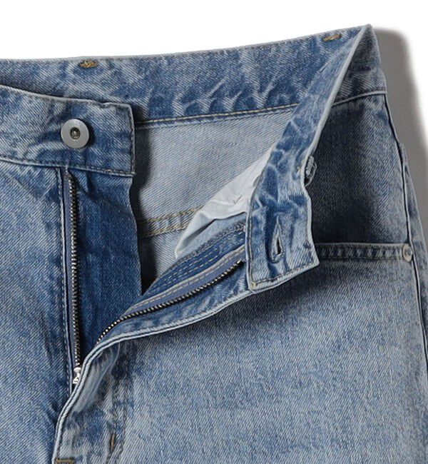 SHIPS for women「〈洗濯機可能〉ストレート フィット デニム パンツ」|デニム|