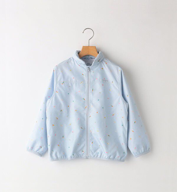 SHIPS KIDS「SHIPS KIDS:80～90cm / プリント パーカー」|その他|ライトブルー