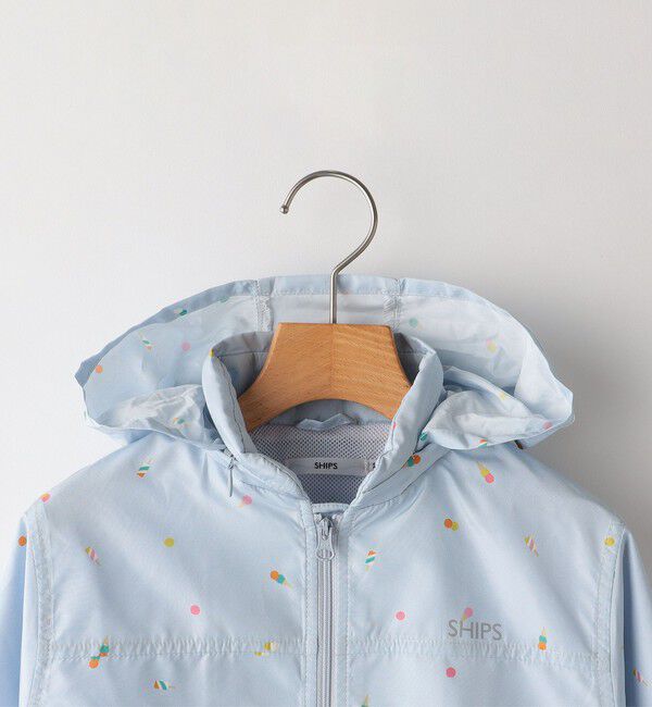 SHIPS KIDS「SHIPS KIDS:80～90cm / プリント パーカー」|その他|