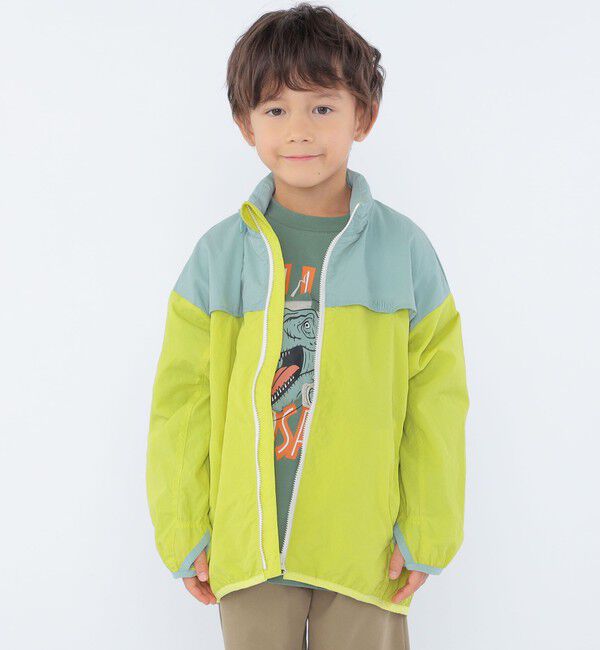 SHIPS KIDS「SHIPS KIDS:100～130cm / 〈撥水〉 ジップ パーカー」|その他|