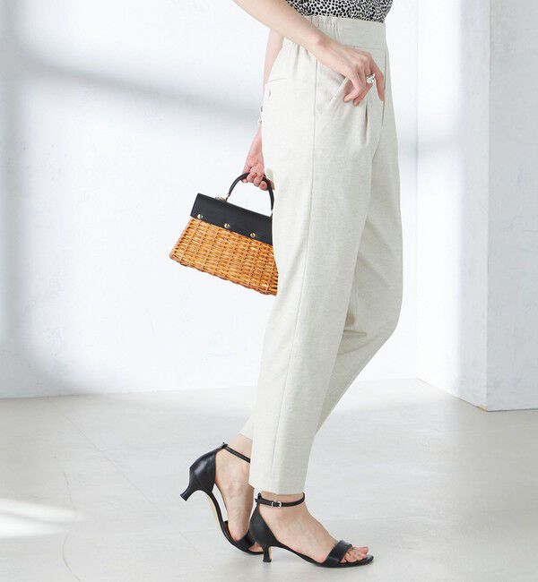 SHIPS for women「〈手洗い可能／UVカット〉ドライ オックス テーパード パンツ」|その他|