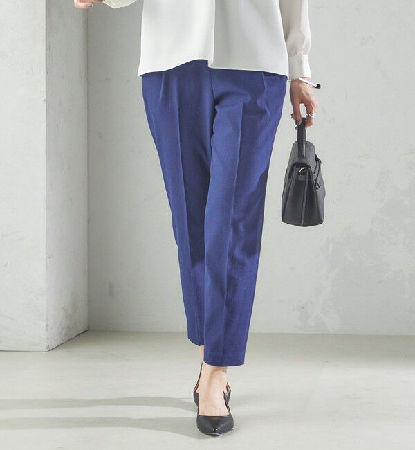 SHIPS for women「〈手洗い可能／UVカット〉ドライ オックス テーパード パンツ」|その他|