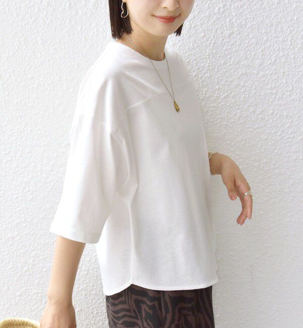 SHIPS for women「フットボール TEE」|Tシャツ・カットソー|