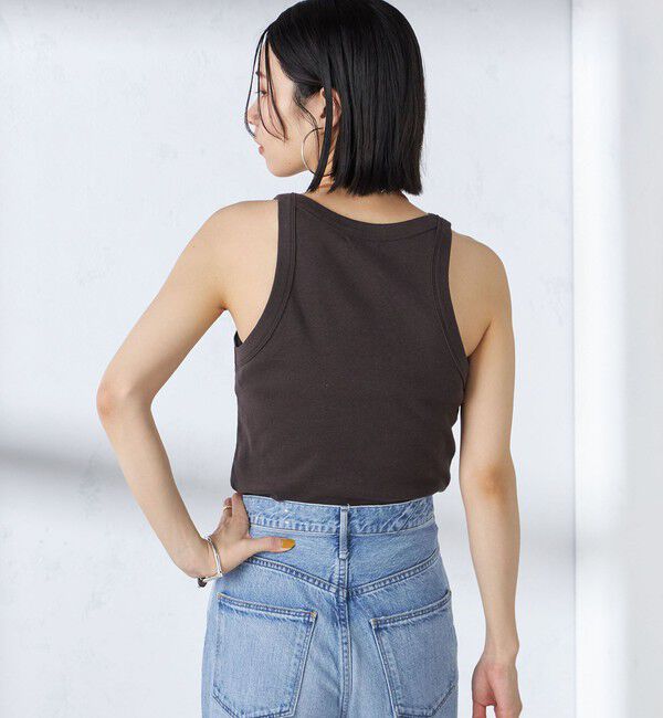 SHIPS for women「【SHIPS別注】onit:〈洗濯機可能〉アメリカンスリーブ タンクトップ」|タンクトップ|