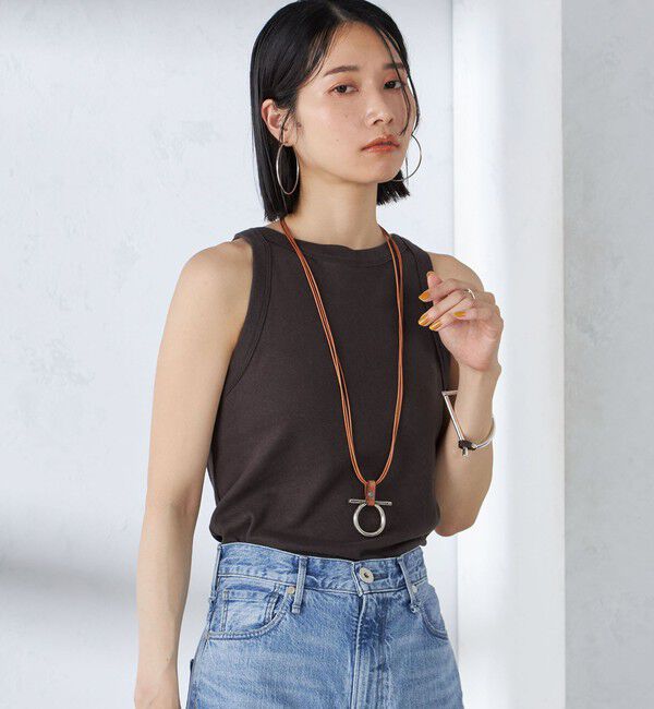 SHIPS for women「【SHIPS別注】onit:〈洗濯機可能〉アメリカンスリーブ タンクトップ」|タンクトップ|