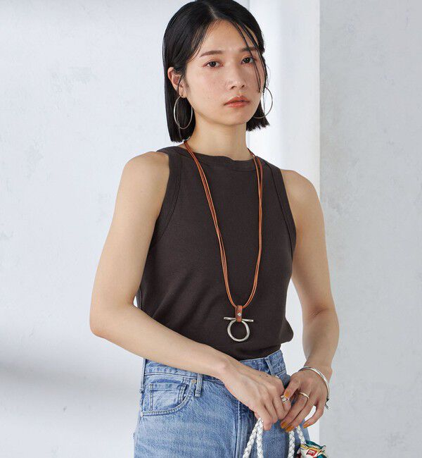 SHIPS for women「【SHIPS別注】onit:〈洗濯機可能〉アメリカンスリーブ タンクトップ」|タンクトップ|