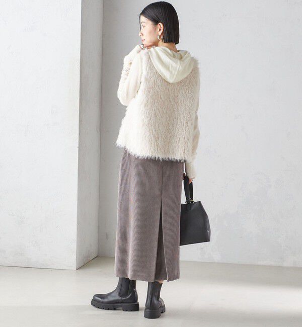 SHIPS for women「〈洗濯機可能〉コーデュロイ セミフレア スカート」|スカート|