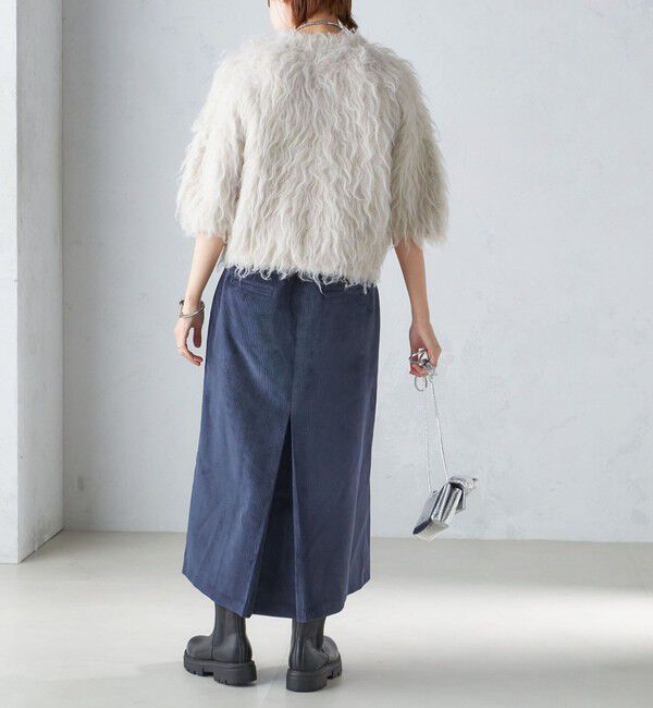 SHIPS for women「〈洗濯機可能〉コーデュロイ セミフレア スカート」|スカート|