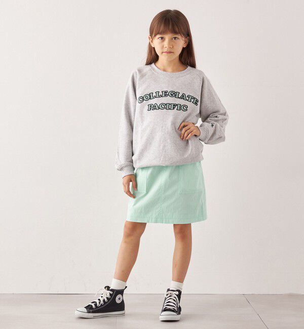 SHIPS any「【SHIPS any別注】Collegiate Pacific: 刺繍 ロゴ スウェット<KIDS>」|スウェット・ジャージ|
