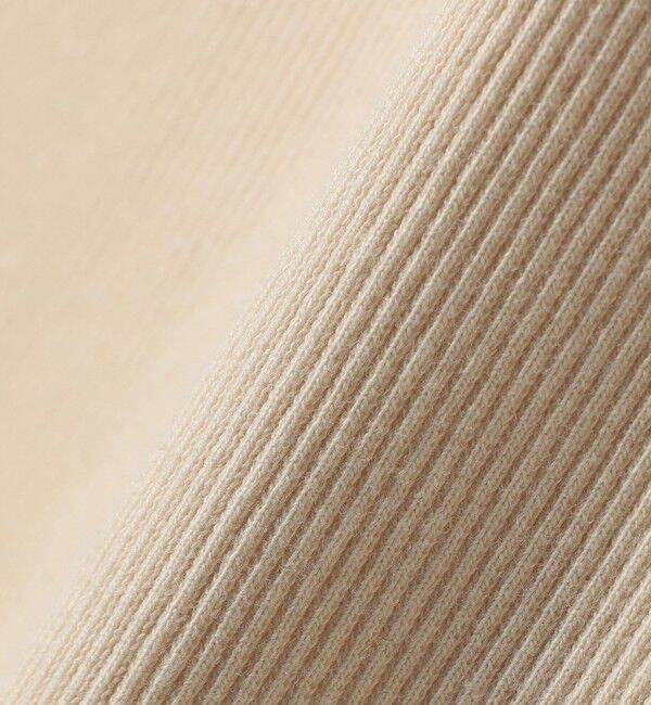 SHIPS for women「【WEB限定】〈手洗い可能〉ベア テレコ ミドル カーディガン」|カーディガン|