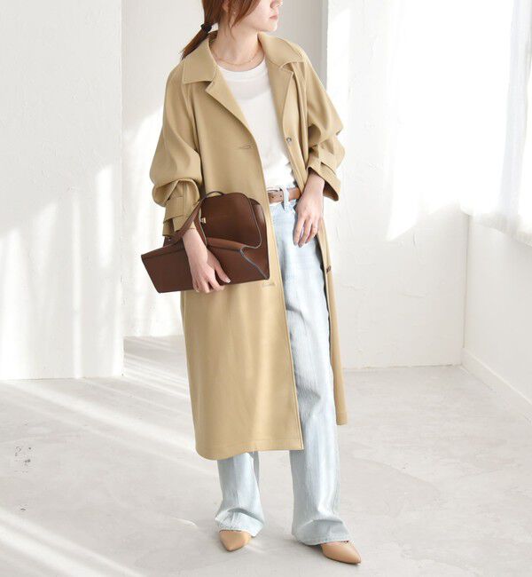 quaranciel「quaranciel: ダブル サテン バルマカーン コート」|その他|