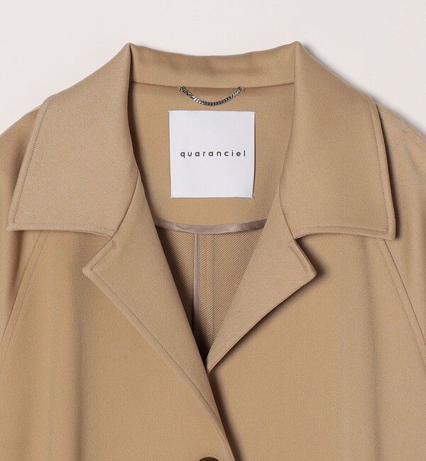 quaranciel「quaranciel: ダブル サテン バルマカーン コート」|その他|