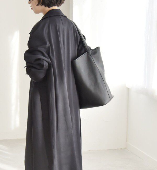 quaranciel「quaranciel: ダブル サテン バルマカーン コート」|その他|