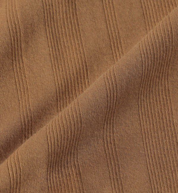 SHIPS any「SHIPS any:〈洗濯機可能〉シアー リブ ロング スリーブ クルーネック TEE」|Tシャツ・カットソー|