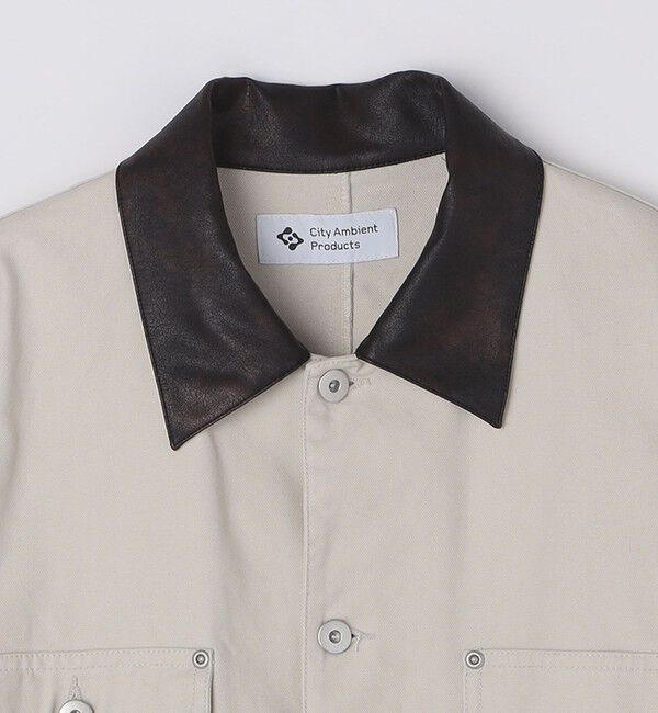 SHIPS「City Ambient Products: オーバーサイズ カバーオール ワーク ジャケット」|その他|