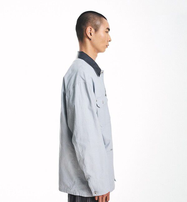 SHIPS「City Ambient Products: オーバーサイズ カバーオール ワーク ジャケット」|その他|