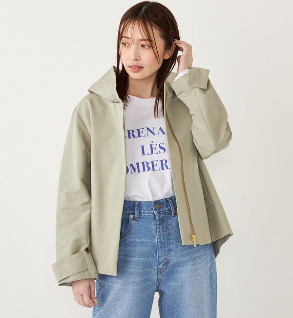 SHIPS Colors 「SHIPS Colors:〈手洗い可能〉フードカラー ショートコート」|その他|