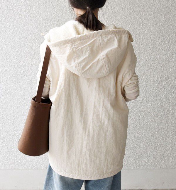 SHIPS any「SHIPS any: ナイロン &times; ボア リバーシブル フーディー ベスト」|ベスト・ジレ|