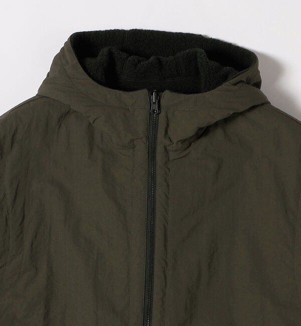 SHIPS any「SHIPS any: ナイロン &times; ボア リバーシブル フーディー ベスト」|ベスト・ジレ|