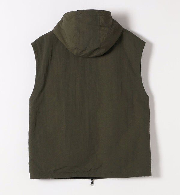 SHIPS any「SHIPS any: ナイロン &times; ボア リバーシブル フーディー ベスト」|ベスト・ジレ|