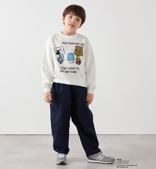 SHIPS any「SHIPS any: SNOOPY コラボ NOT THERE グラフィック プリント スウェット <KIDS>」|スウェット・ジャージ|