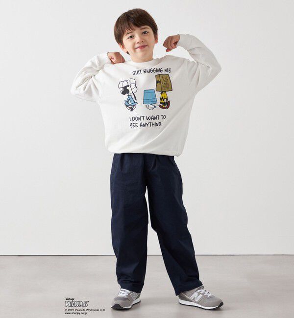 SHIPS any「SHIPS any: SNOOPY コラボ NOT THERE グラフィック プリント スウェット <KIDS>」|スウェット・ジャージ|