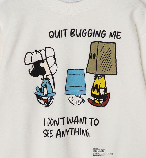 SHIPS any「SHIPS any: SNOOPY コラボ NOT THERE グラフィック プリント スウェット <KIDS>」|スウェット・ジャージ|