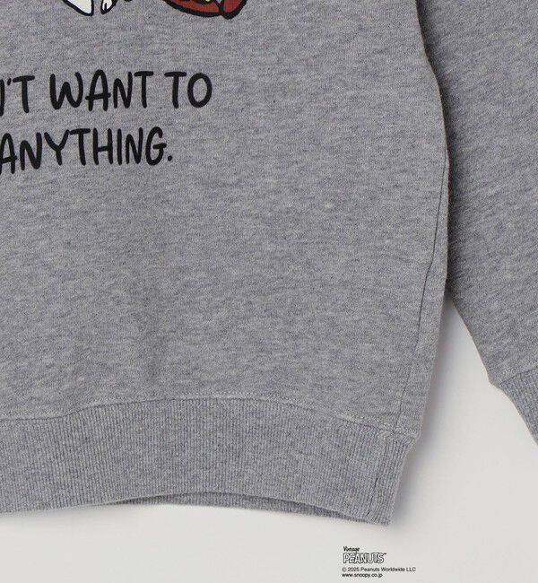 SHIPS any「SHIPS any: SNOOPY コラボ NOT THERE グラフィック プリント スウェット <KIDS>」|スウェット・ジャージ|