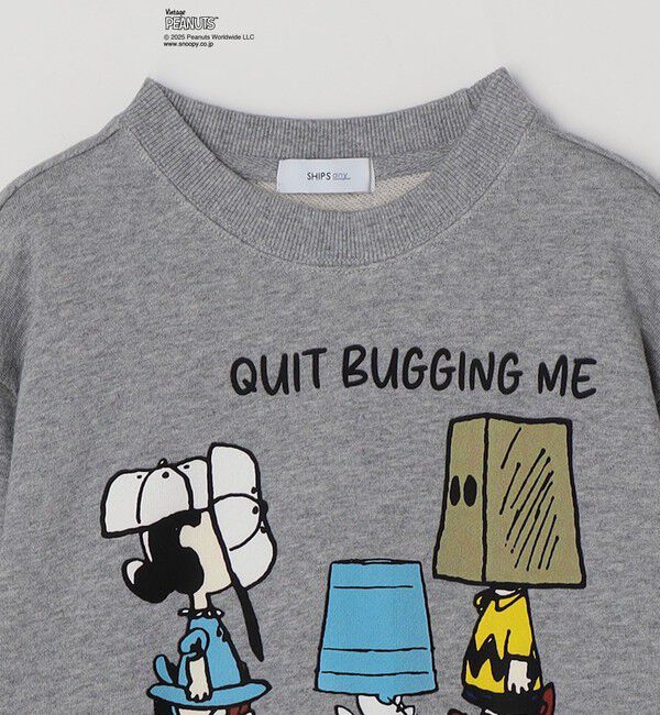 SHIPS any「SHIPS any: SNOOPY コラボ NOT THERE グラフィック プリント スウェット <KIDS>」|スウェット・ジャージ|