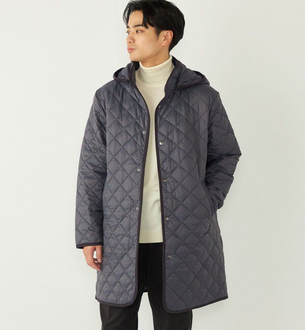 SHIPS Colors 「SHIPS Colors:〈撥水・手洗い可能〉sorona(R) 中綿 キルティング フードコート」|その他|ダークグレー