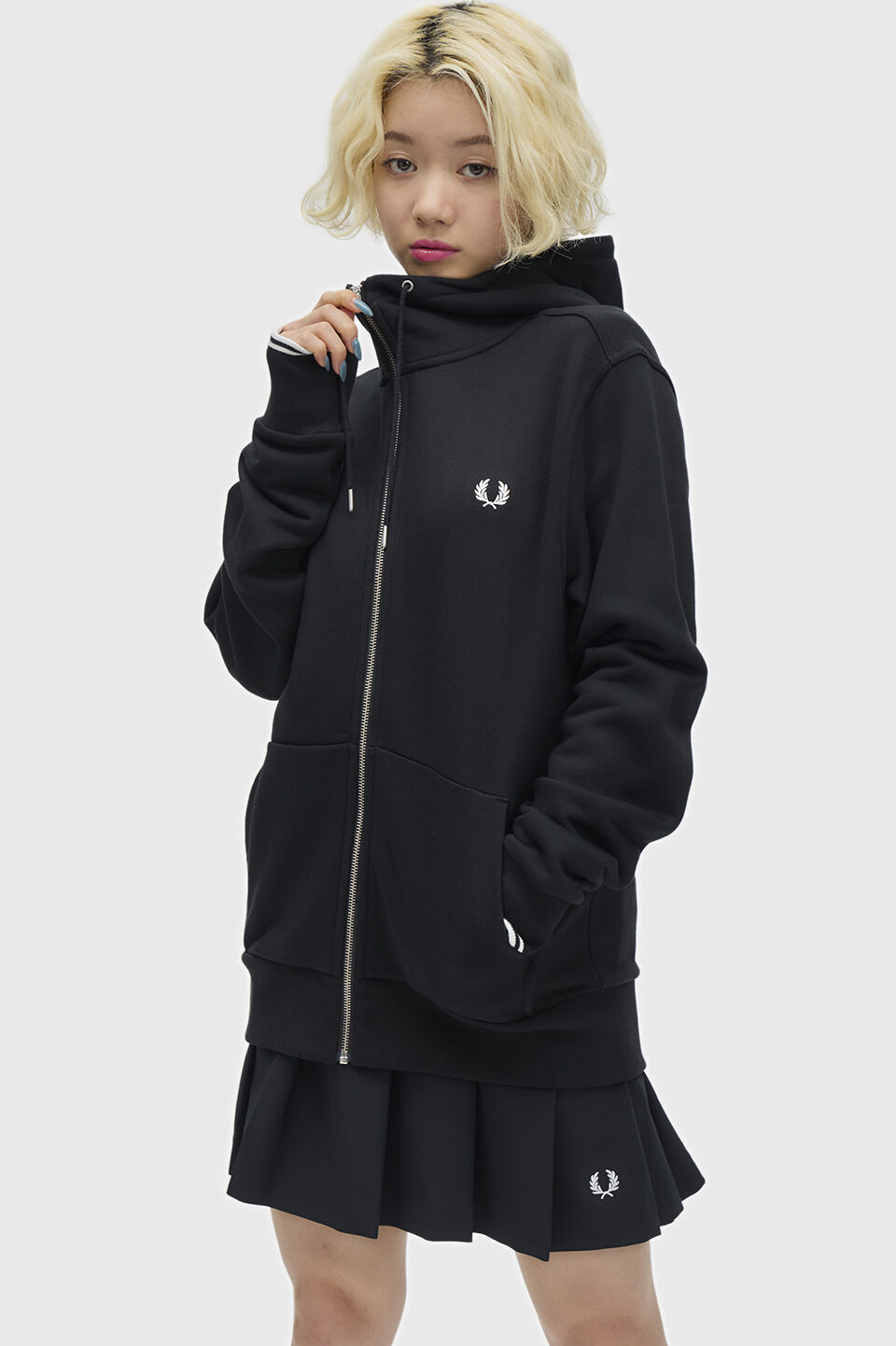 FRED PERRY 「Hooded Zip Through Sweatshirt」|スウェット・ジャージ|