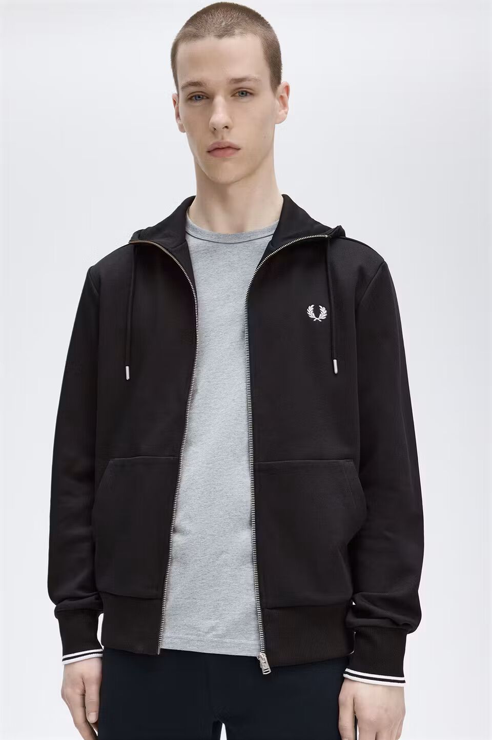 FRED PERRY 「Hooded Zip Through Sweatshirt」|スウェット・ジャージ|