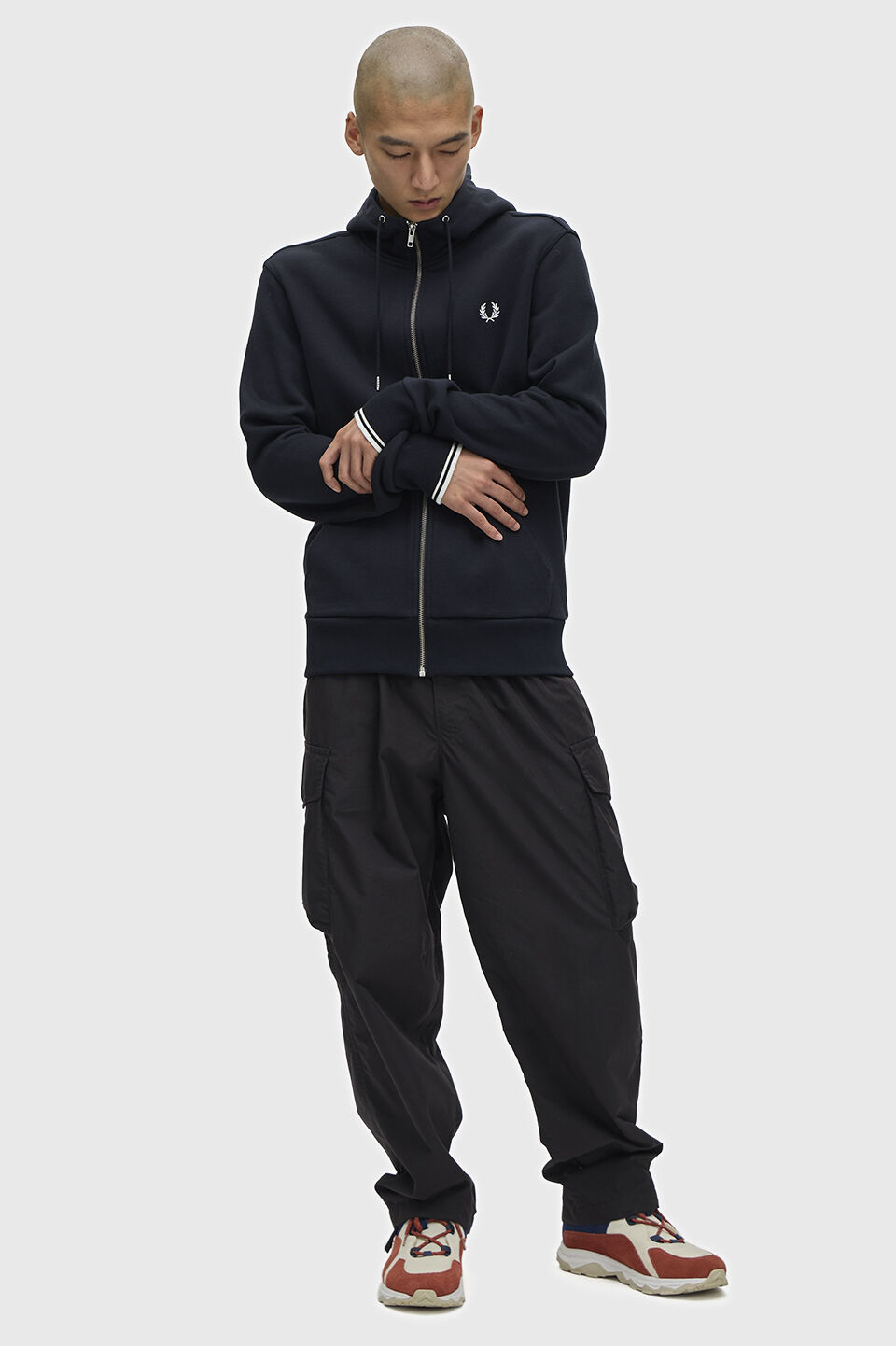 FRED PERRY 「Hooded Zip Through Sweatshirt」|スウェット・ジャージ|