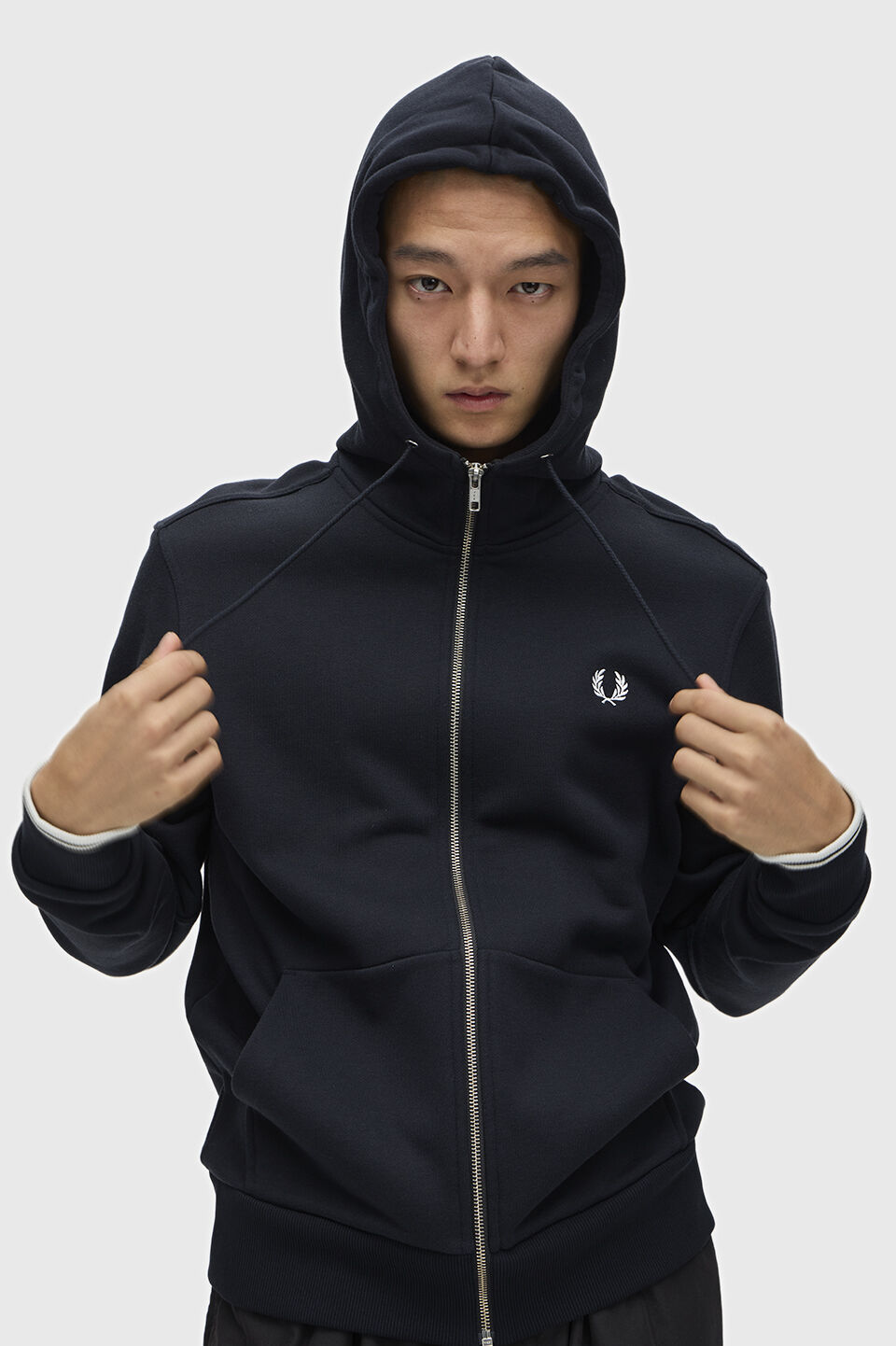 FRED PERRY 「Hooded Zip Through Sweatshirt」|スウェット・ジャージ|